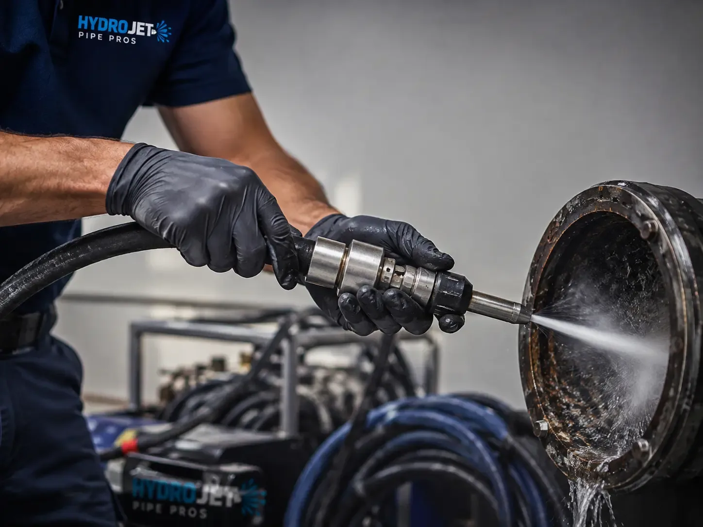 Hydro Jet Pipe Descaling in Exeter, CA